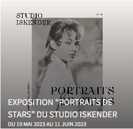 Exposition “Portraits de stars” du studio Iskender