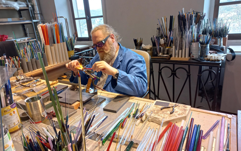 Eddie Légus - Art glassmaker