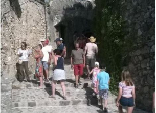 Guided tours of the village