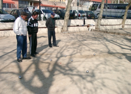 A game of boules