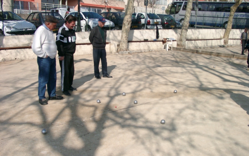 A game of boules