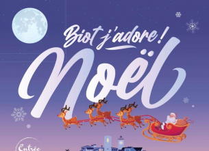 Inauguration de Biot J’adore Noël !